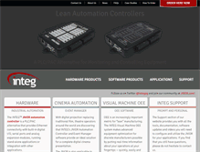 Tablet Screenshot of integpg.com